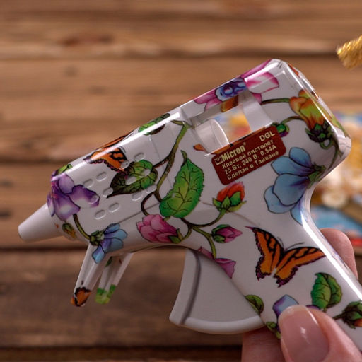 Micron Клей для мал. клеев. пист. GFGC-7 ЭВА d 7.2 мм 20 см 8 шт в пакете зеленый