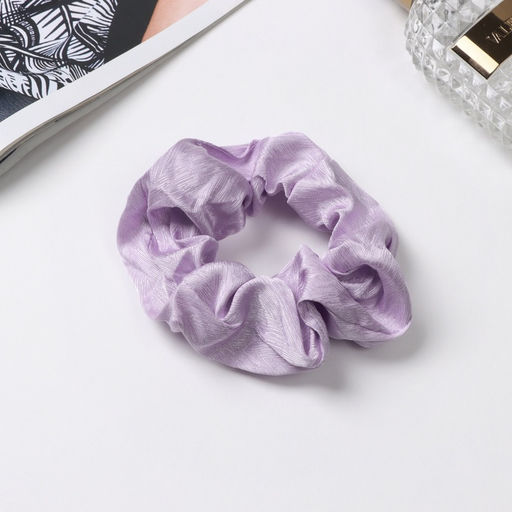 Цена за 3 шт. Резинка для волос «Орбита», классик галант, 10 см, сиреневая