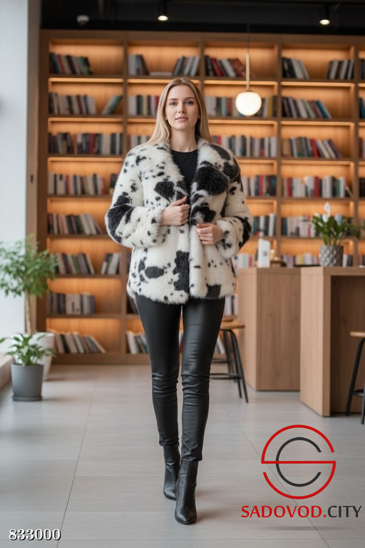 Шуба из искусственного меха