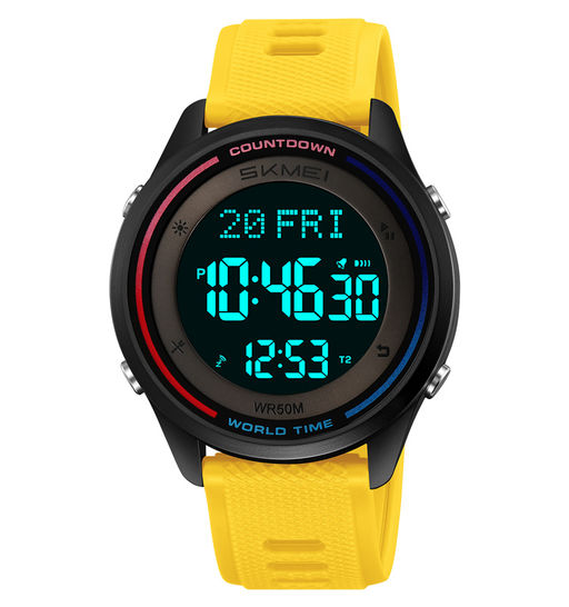 Часы наручные Skmei мужские электронные спортивные 2348yellow