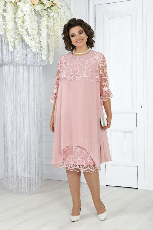 Платье Ninele 7431-Р темно-синий - Mira fashion фото 1262