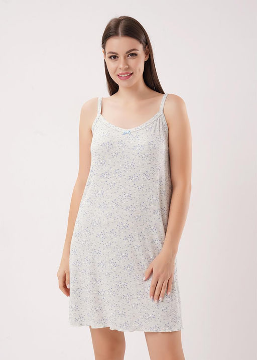 LS26-1226 Сорочка ночн. жен. Лазурь (ЧЗ) - Clever wear фото 2