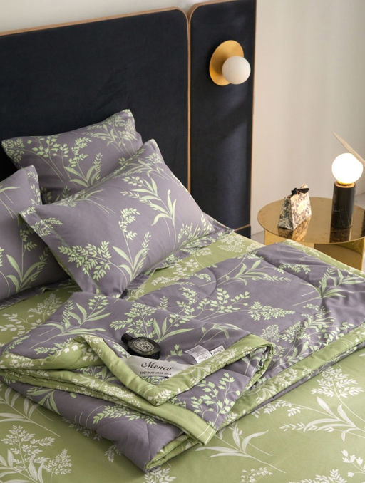 Одеяло MENCY Двухстороннее с простыней на резинке и наволочками ODMENDR012