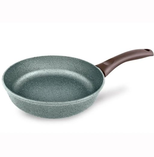 Сковорода MINERAL ECO, несъемная ручка, 22 см - Нева металл посуда фото 2