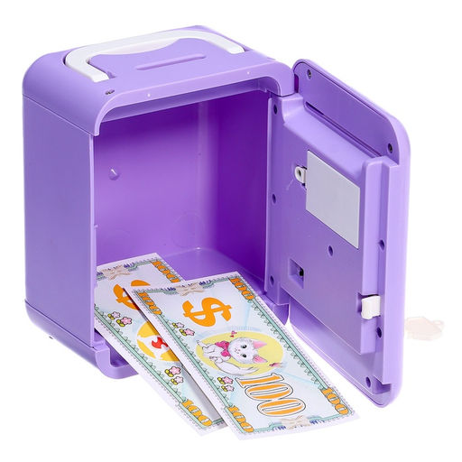 Музыкальная игрушка ZABIAKA «Кавай сейф», фиолетовый