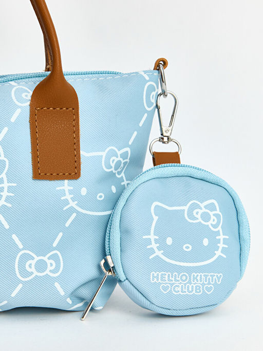 Hello Kitty Bask?l? K?z ?ocuk Omuz ?antas?