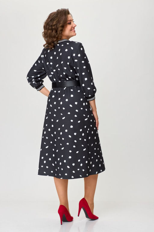 Платье INVITE 4083 черный дизайн - Mira fashion фото 8