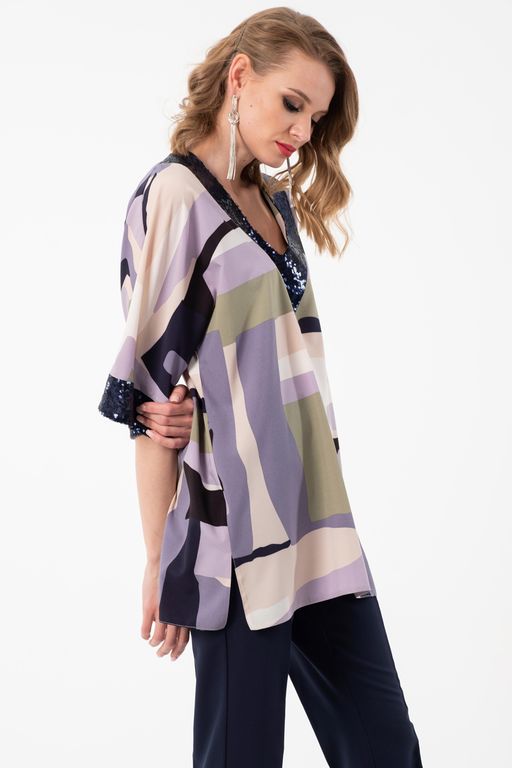 Блуза М4-4126 - Wisell фото 2