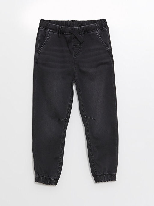 Beli Lastikli Basic Erkek Bebek Jean Pantolon