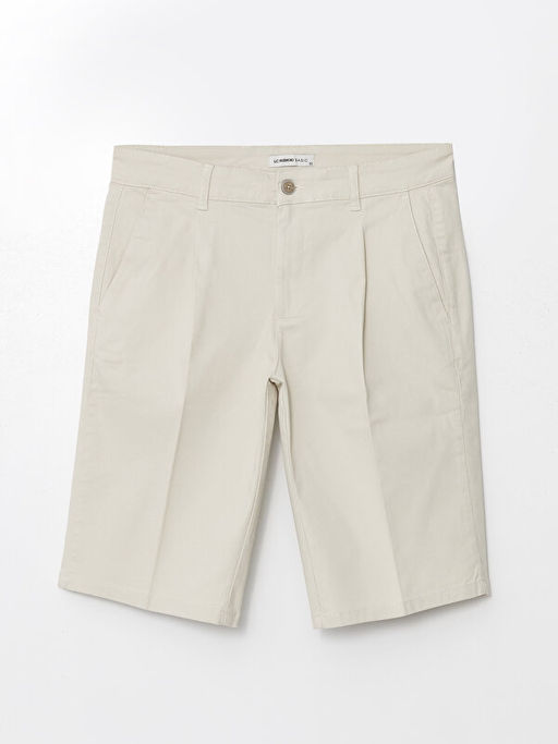 Rahat Kal?p Gabardin Erkek Bermuda ?ort