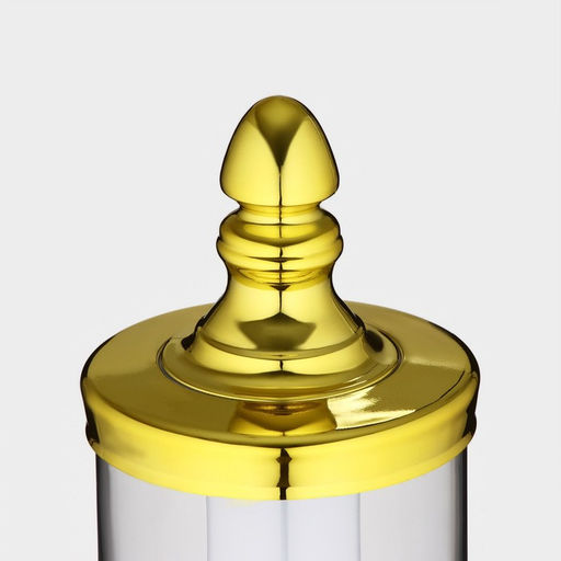 Башня пивная Петронас, 3 л, колба для льда, подсветка, 2 батарейки AG3, золотистая - Simaland фото 4