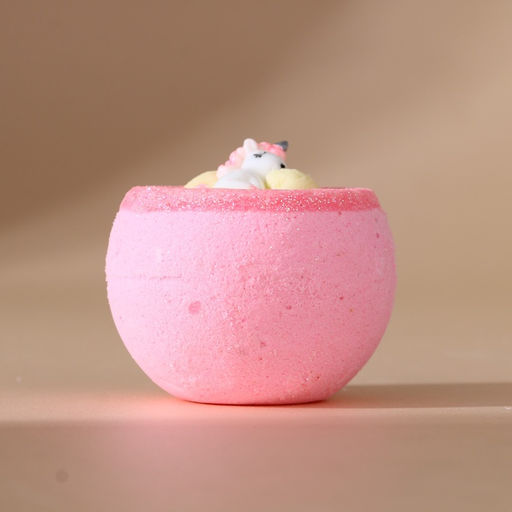 Бомбочка с игрушкой ЧИСТОЕ СЧАСТЬЕ Единорог, 130 г, Новый Год