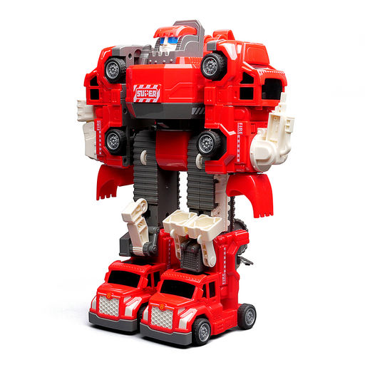 Робот трансформирующийся в пожарную технику, в коробке