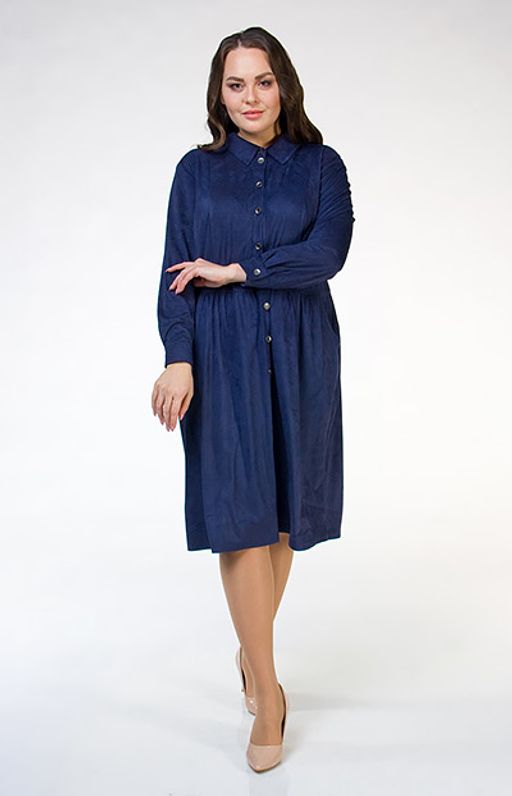 1096 платье Джинсовый синий - Ckc collections фото 4