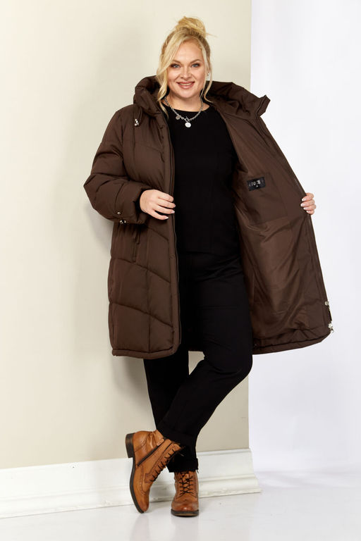 Куртка SHETTI 2204 шоколад