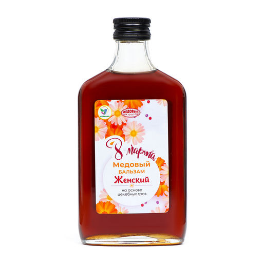 Медовый бальзам алтайский Женский, 8 марта, 250 мл - Vitamuno фото 2