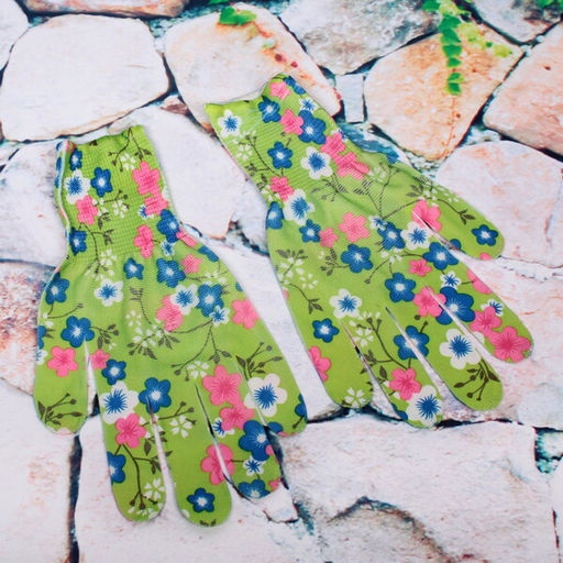 Цена за 5 шт. Перчатки нейлоновые "Лайт-Гламур" 8 р-р б/блистера