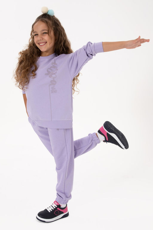 K_z _ocuk Lila E_ofman Tak_m_ Sepette S_rpriz _ndirim - U.s. polo assn фото 8