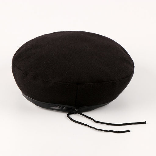 Набор военного «Сильный солдат» чёрный берет, размер 52 - 54, значок, флажок