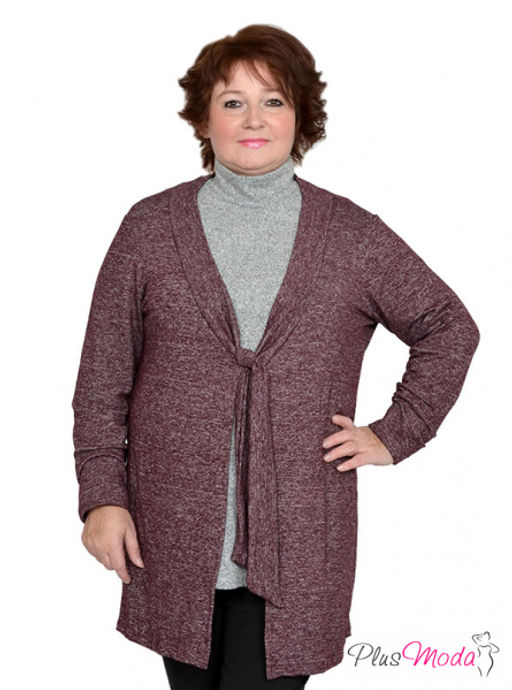 Кардиган Модель №742 размеры 44-84 - Plusmoda фото 6