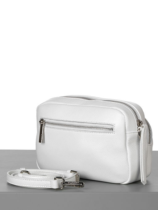 LACCOMA сумка НИ20955-белый натуральная кожа хлопок