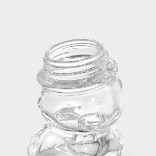 Цена за 2 шт. Баночка для мёда и варенья Доляна «Медвежонок», 40 мл, 5×6.5 см, стекло, прозрачная