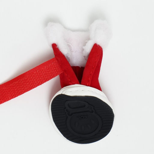 Ботинки Кристмес, набор 4 шт, 2 размер, красные - Simaland фото 5