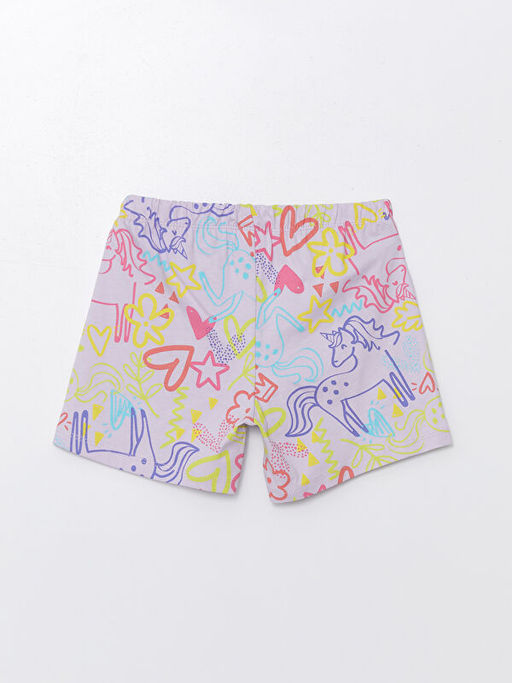 Beli Lastikli K?z ?ocuk Pijama ?ort