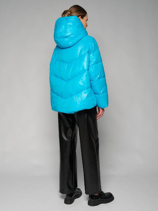 Куртка женская 12411-22049 l.blue - Eleganzza фото 4