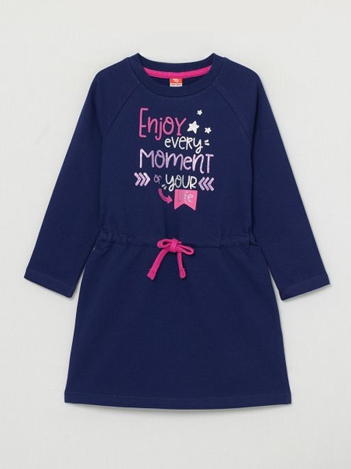 CRB wear/CWKG 62814-41-282 Платье для девочки, темно-синий/Ex.Cherubino