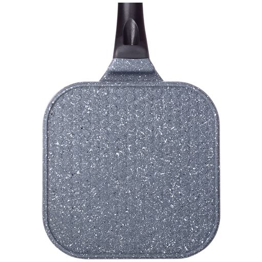 СКОВОРОДА AGNESS СМАЙЛ С МРАМОРНЫМ АНТИПРИГАР.ПОКРЫТИЕМ ДИА. 18,5 СМ, ВЫСОТА 2,5СМ  фото 4