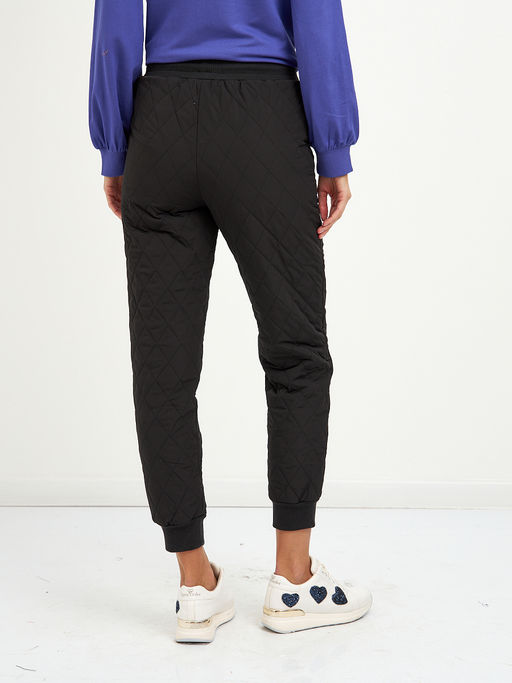 брюки женские черные на резинке - Glenfield фото 8