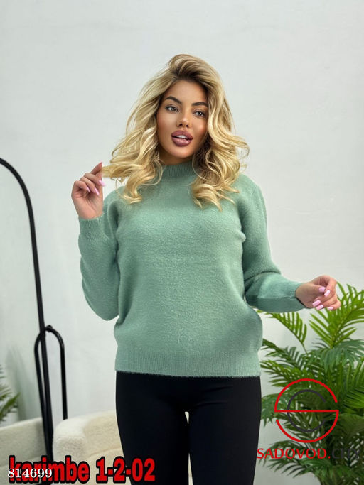 Кофта женская однотонная - Bruno фото 5