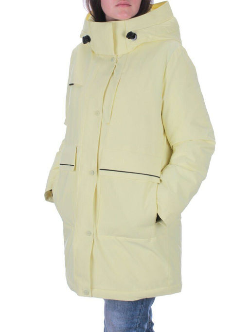 22352 YELLOW Куртка зимняя женская (200 гр. холлофайбера) - Fashion фото 3