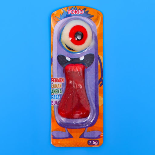 Цена за 3 шт. Мармелад жевательный Язык с глазом, 7,5 г - Simaland фото 4