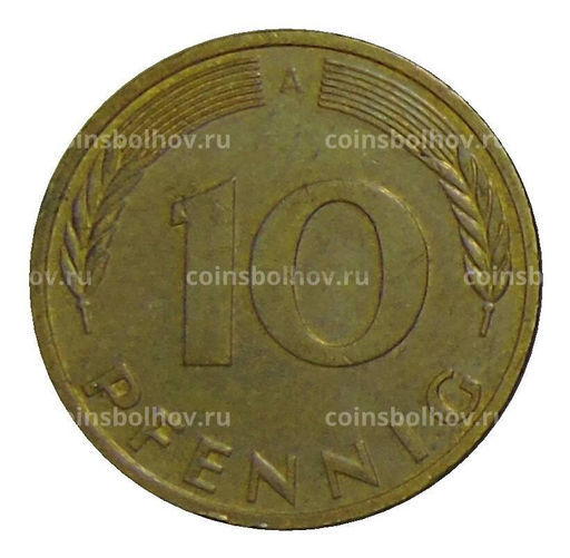 Монета 10 пфеннигов 1993 года A Германия