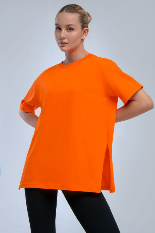 Арт. 31120 Футболка женская 44-52 (5 шт) Цвет:оранжевый - Калинка фото 9