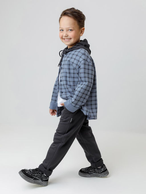 КР 302780/синий 3926 Н018.1 к614 рубашка для мал