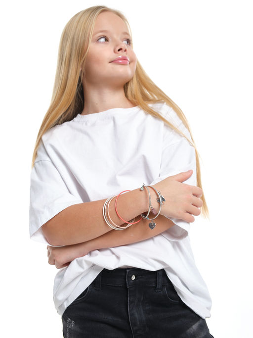 Браслет (кольца) PR3346 серебро - Mini maxi фото 2