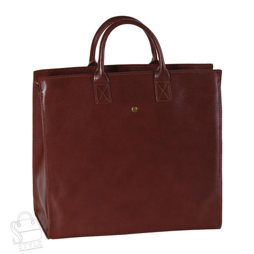 Сумка женская кожаная  5001NN brown Natale Navetta в Новосибирске