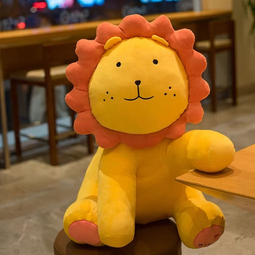 Мягкая игрушка Лев с розовой гривой 40 см - Storyland фото 2