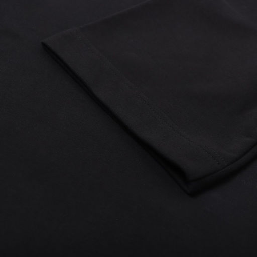 Футболка мужская из органического хлопка MINAKU REGULAR FIT: чёрная, р-р 44