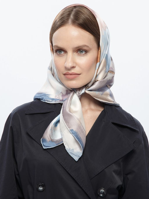 Платок жен. шелк 86х86 SS03-8233-03