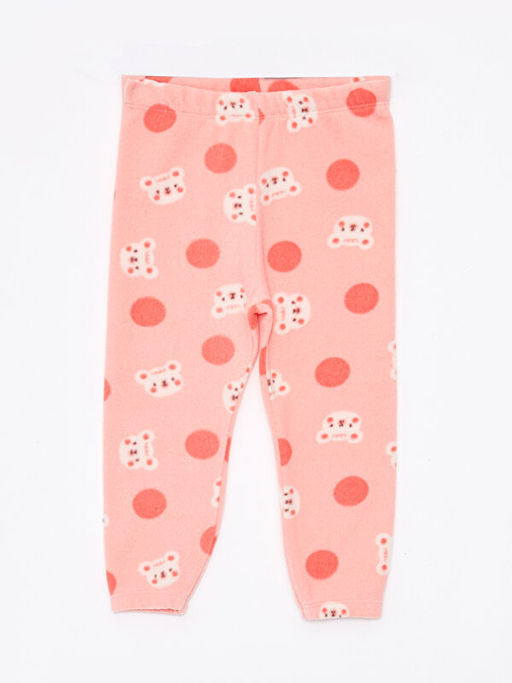 Bisiklet Yaka Uzun Kollu K?z Bebek Pijama Tak?m? - Waikiki фото 3