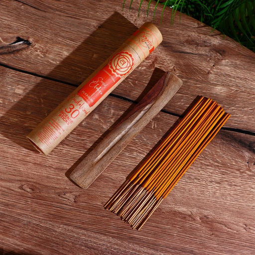 Благовония Organic. Чакры, аромапалочки, Свадхистана, набор 30 шт, с подставкой