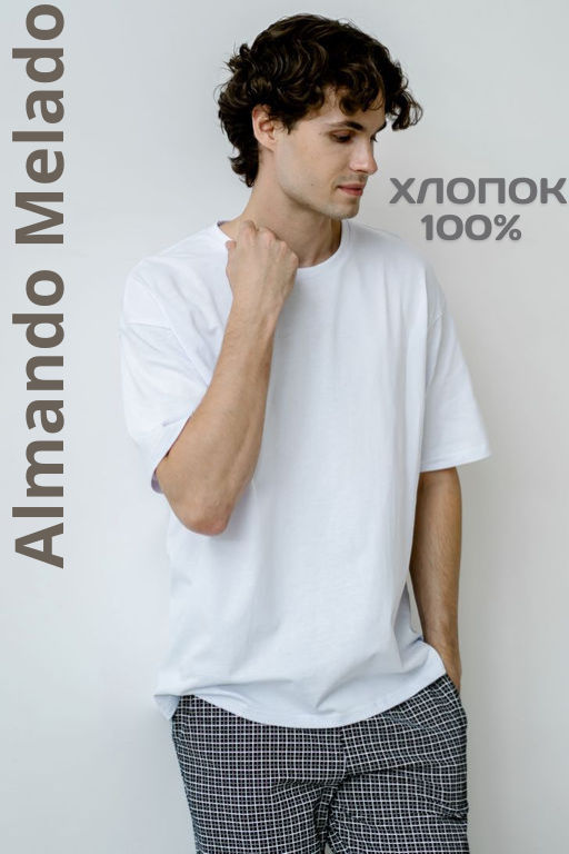 ФУТБОЛКА МУЖСКАЯ арт. 1900M-20049.2H-921 - Almando melado фото 17