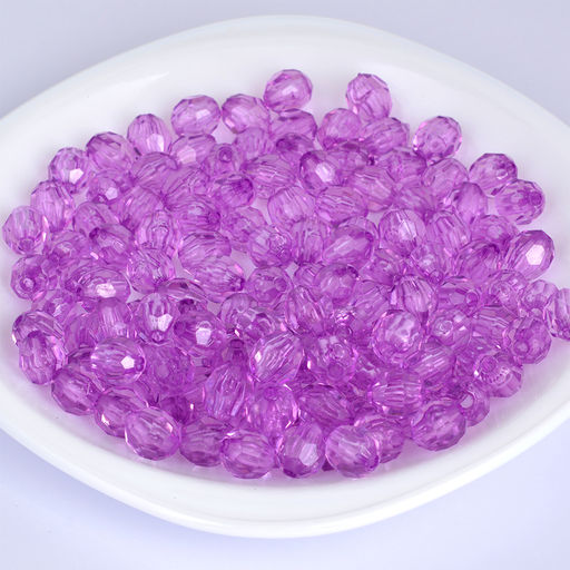 Бусины акриловые MAGIC HOBBY арт.MG.3243-06 цв.06 сиреневый Ø14мм уп.500г