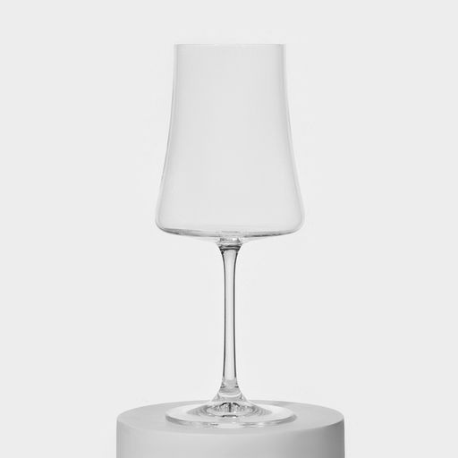 Бокалы для вина Bohemia Crystal «Экстра», 560 мл, набор 6 шт., стекло, прозрачные