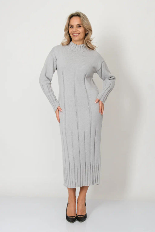 ЗЛАТА Платье И 040/св.серый