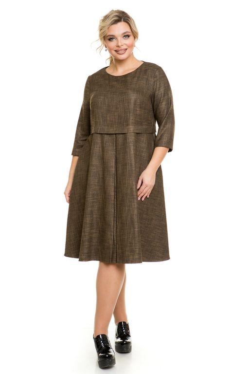 Платье 1126 золотой - Novita фото 2